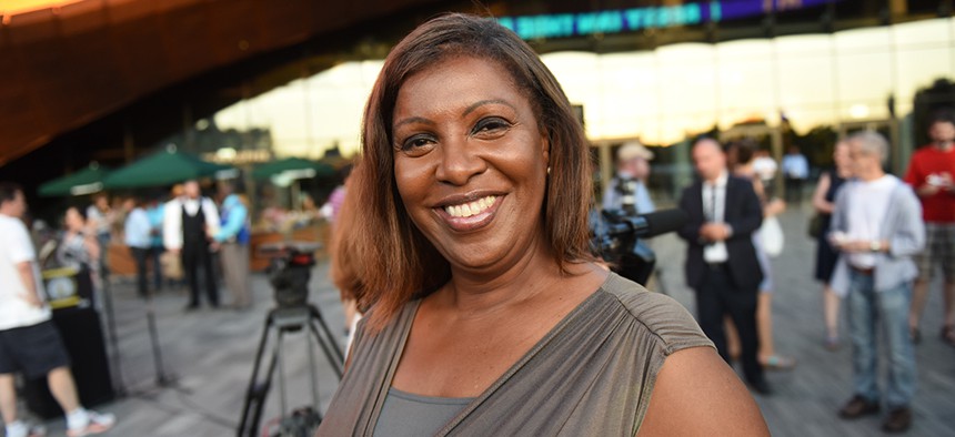 New York City Public Advocate Letitia James