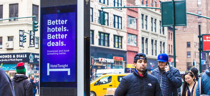 LinkNYC kiosk