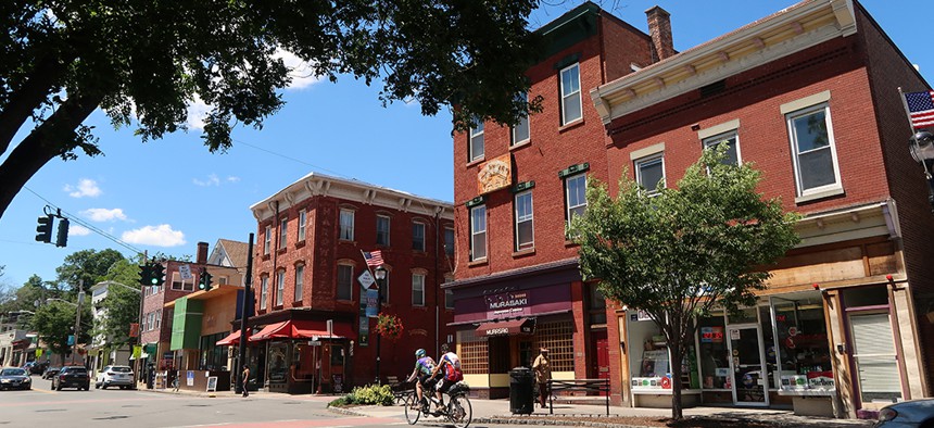 Main Street in Nyack New York