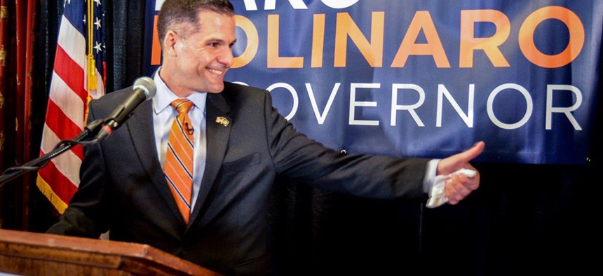 Mark Molinaro announces his candidacy for governor of New York