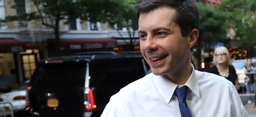 South Bend, Indiana Mayor Pete Buttigieg.