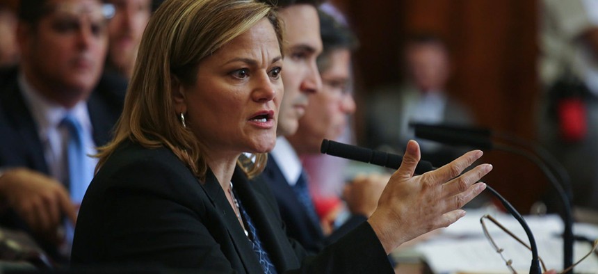 Former New York City Council Speaker Melissa Mark-Viverito