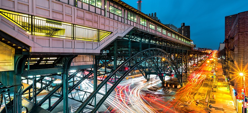 The 125th St. Metro-North station in Manhattan.