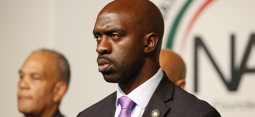 New York state Assemblyman Michael Blake.