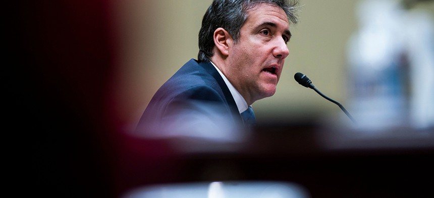 Michael Cohen testifies before House Oversight Committee on Wednesday, Feb. 27