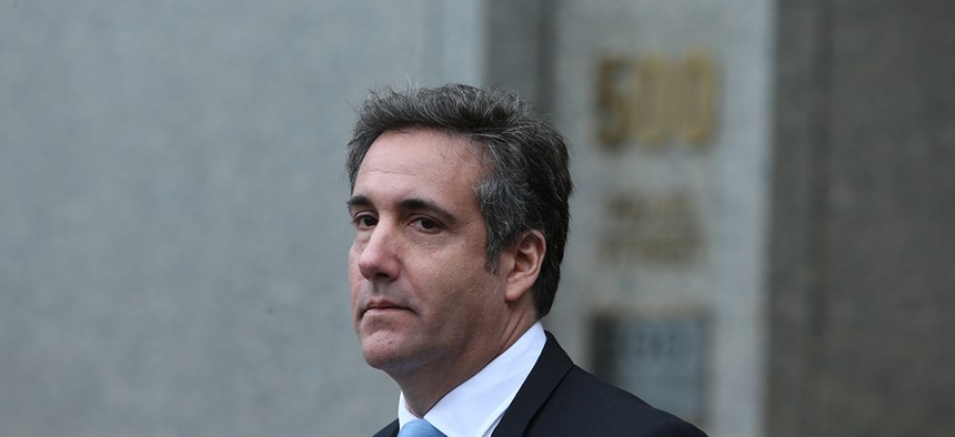 Michael President Donald Trump's former attorney and fixer Michael Cohen, who has multiple connections to mobsters.