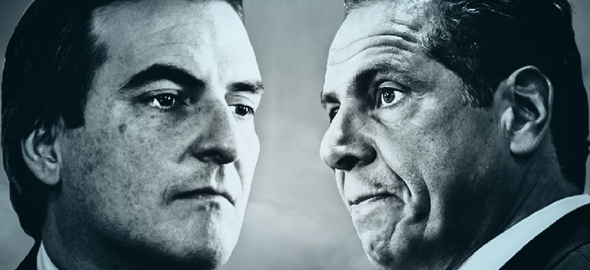 Michael Gianaris faces off against Andrew Cuomo