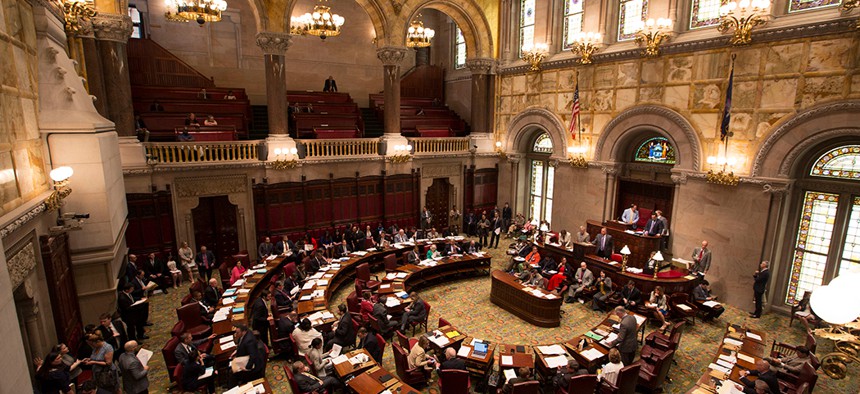 The New York State Senate.