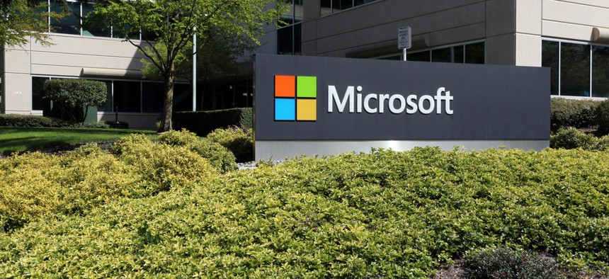 The Microsoft headquarters campus in Redmond, Washington