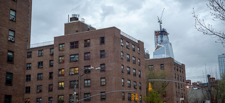 NYCHA's Fulton Houses.