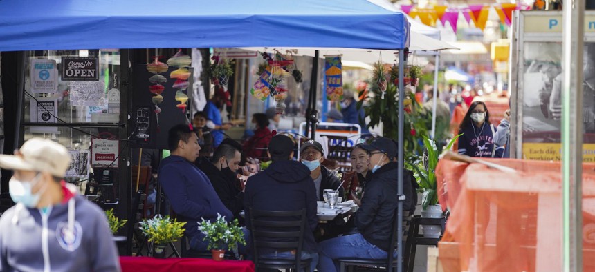 Now that New York City will have outdoor dining year round, how will you stay warm?