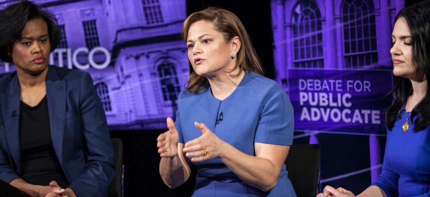 Melissa Mark Viverito public advocate debate