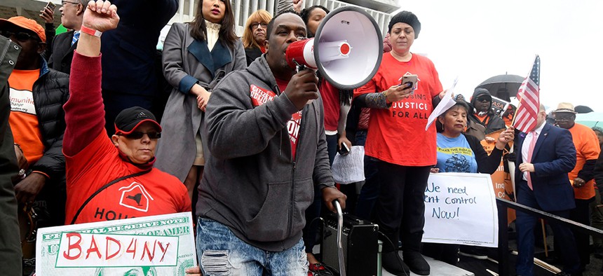 Tenant advocates in Albany make a last-ditch effort to pass rent regulation reforms. 