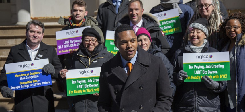 New York City Council Member and potential Congressman Ritchie Torres.