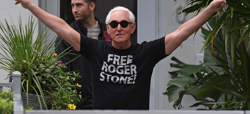 Donald Trump called New York City a "cesspool of crime," considering Roger Stone as found guilty of lying under oath and didn't serve a single day in prison Trump might be right. 