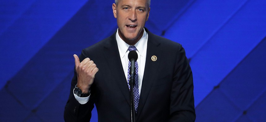 Rep. Sean Patrick Maloney speaks during the final day of the Democratic National Convention in Philadelphia