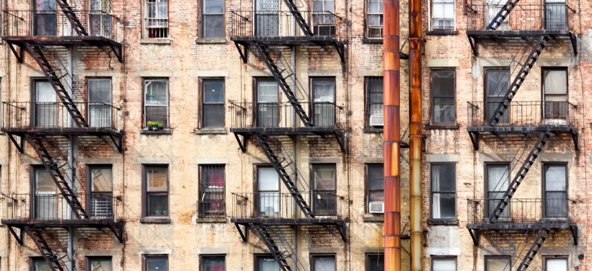 Old NYC apartment building