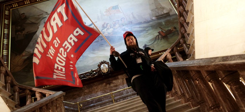 Pro-Trump rioters invaded the Capitol in Washington, D.C.