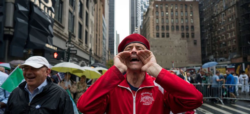 Curtis Sliwa, founder of the Guardian Angels