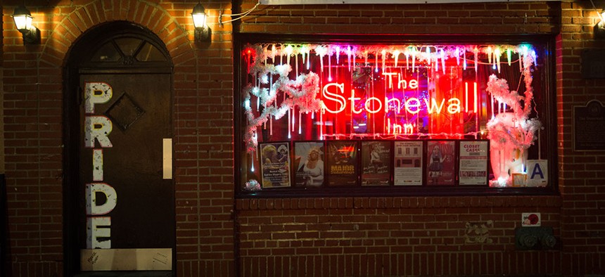 The Stonewall Inn, site of the 1969 riots.
