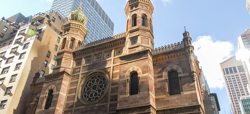 Central Synagogue in Midtown Manhattan.