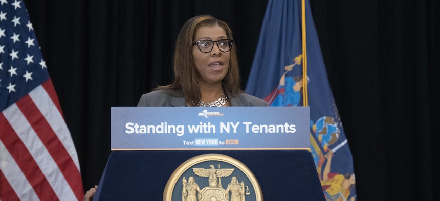 State Attorney General Letitia James announced that she is suing to dissolve the National Rifle Association.