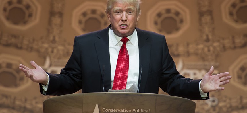 Donald Trump at CPAC in 2014, the year some New York Republicans wanted him to run for governor.