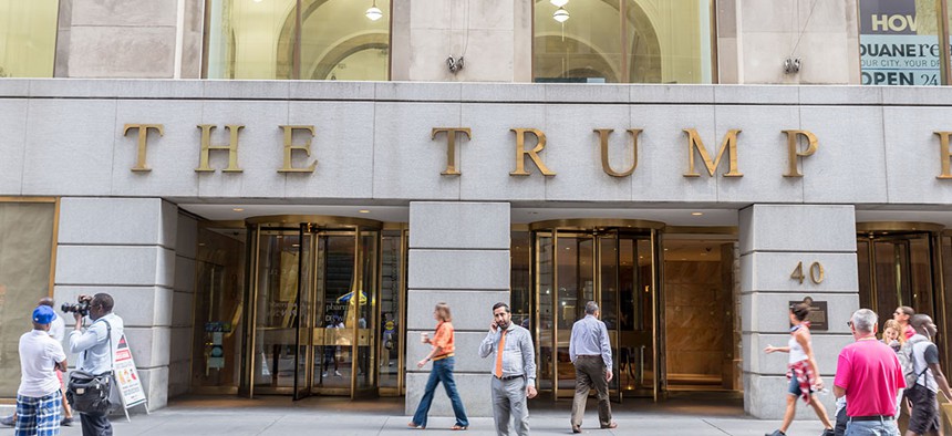 The Trump Building, located at 40 Wall Street.