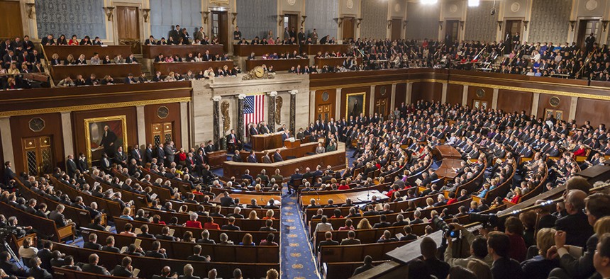 Inside a joint session at the U.S. Congress
