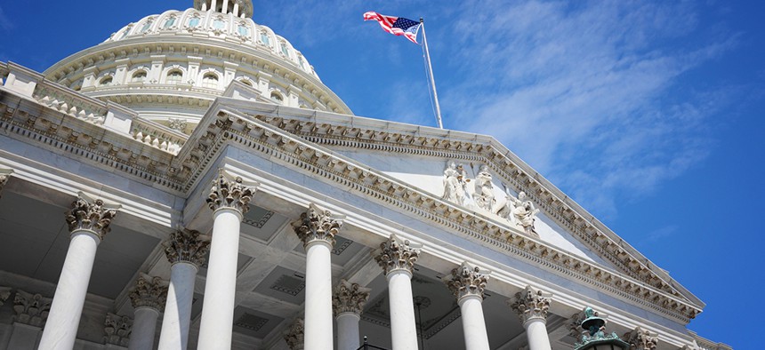 US National Capitol in Washington, DC. 