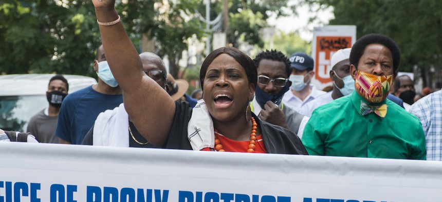 New York City Council Member Vanessa Gibson.