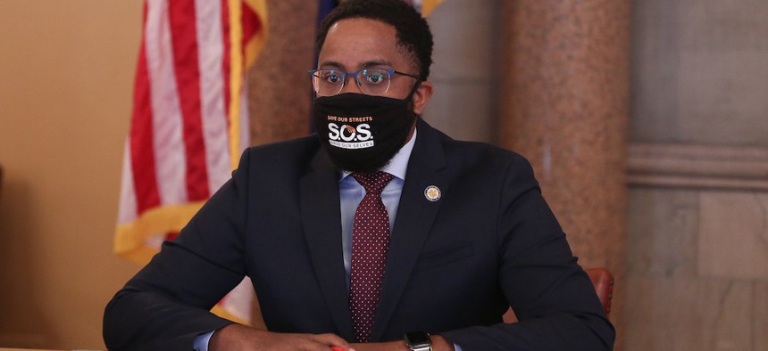 State Senator Zellnor Myrie on July 21, 2020.