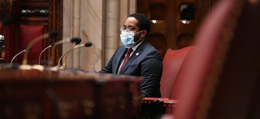 State Senator Zellnor Myrie was pepper-sprayed in Brooklyn last Friday by the NYPD. Myrie introduced legislation earlier this year to change the NYPD disciplinary process.