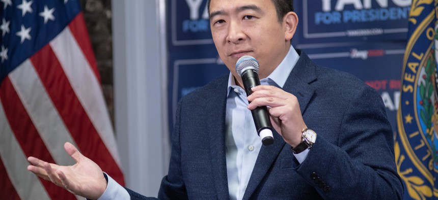 Andrew Yang filed the lawsuit that got the New York democratic presidential primary back on.