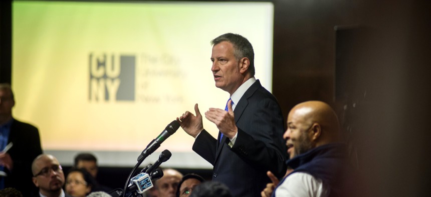 Mayor de Blasio