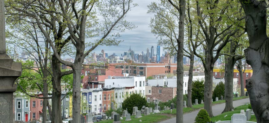 The Green-Wood Cemetery in Brooklyn.