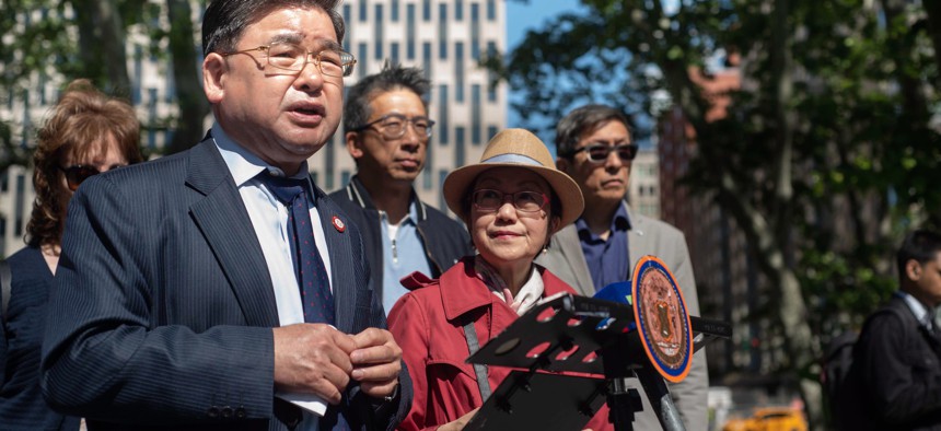 New York City Council Member for District 20, Peter Koo.