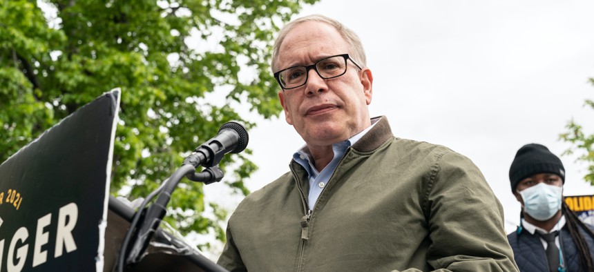 New York City Comptroller and mayoral candidate Scott Stringer