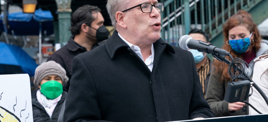 New York City comptroller and mayoral candidate Scott Stringer