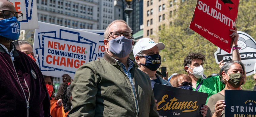 New York City Comptroller and mayoral candidate Scott Stringer