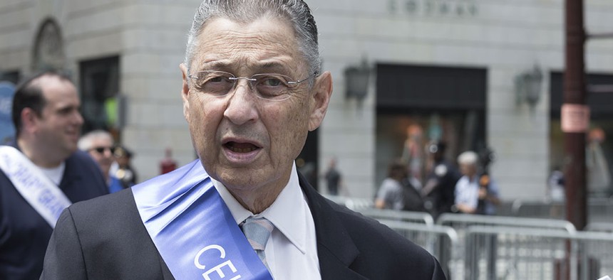 Former Assembly Speaker Sheldon Silver.