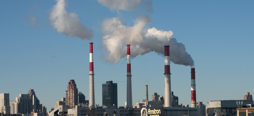 Smoke Stacks in NYC