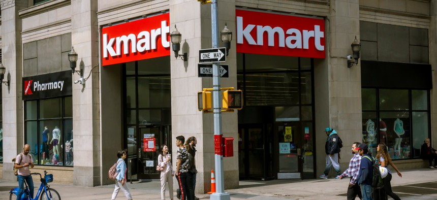 The Kmart store in Astor Place