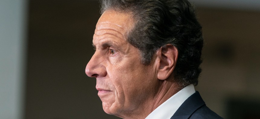 What could make Gov. Cuomo leave office?