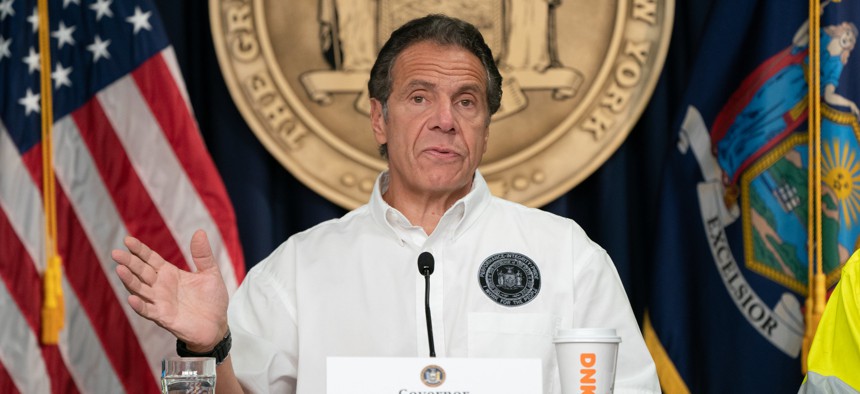 Gov. Andrew Cuomo on August 22.
