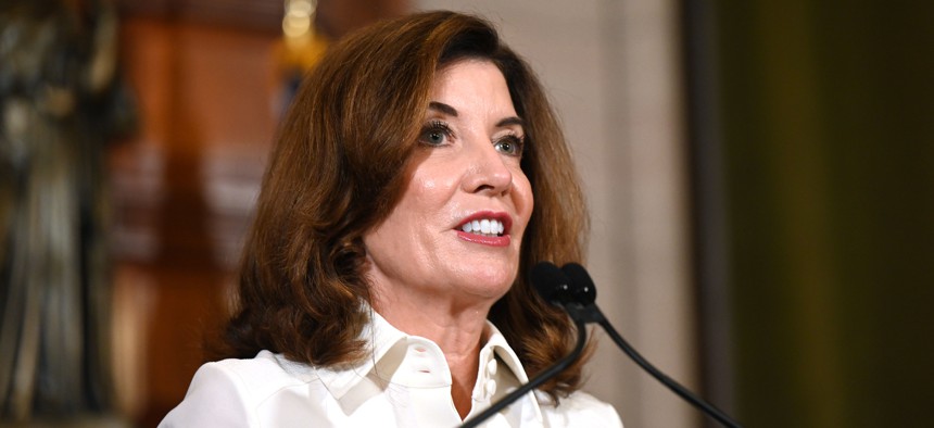 Gov. Kathy Hochul faces a tough electoral landscape next year