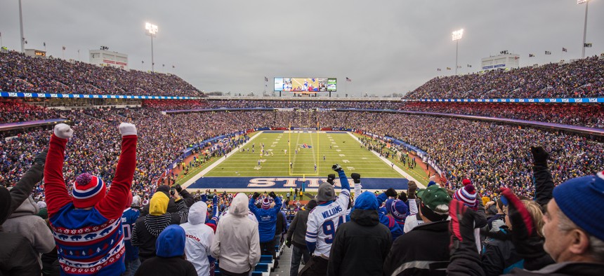 Gov. Kathy Hochul and Erie County Executive Mark Poloncarz have said their No. 1 goal is to keep the Bills in Buffalo. 