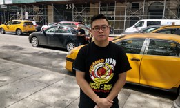 Taxi driver and medallion owner Augustine Tang.