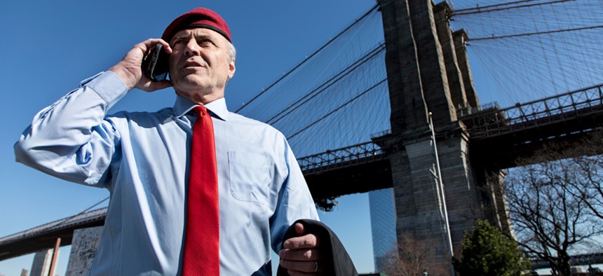 Curtis Sliwa, Republican nominee for mayor of New York City.