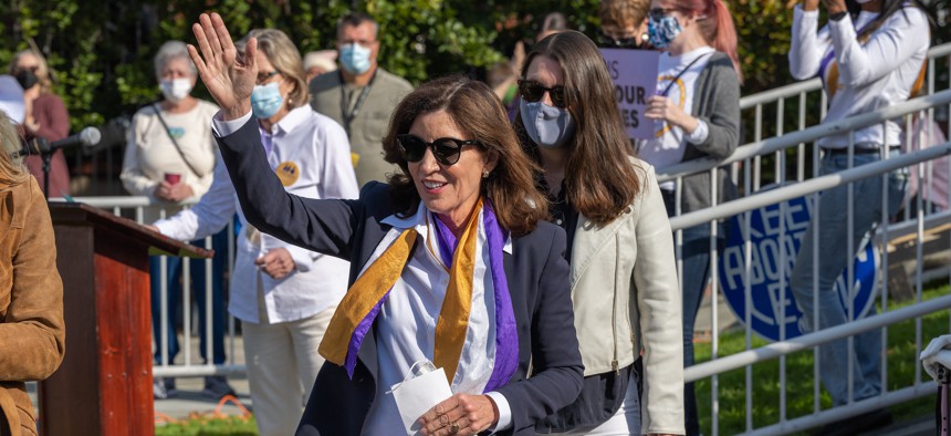 Gov. Kathy Hochul has officially been in office for 45 days.